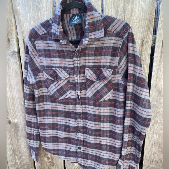 Pretty Cult Flannel Unisex Multicolor Plaid Hermit Tarot S Patch Virgo Dark Art - Picture 7 of 15